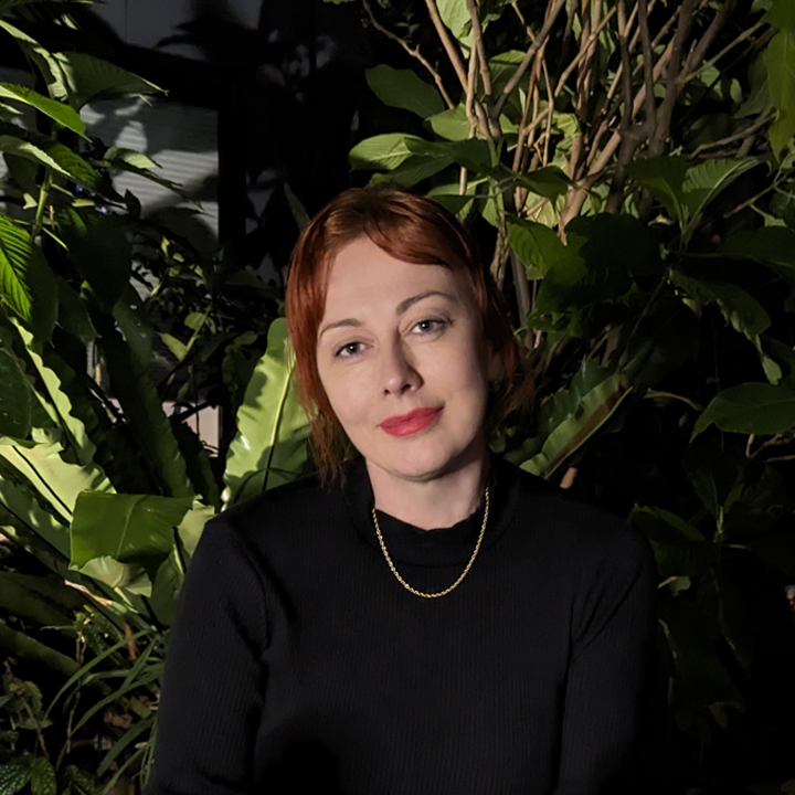 Jackie Streit in her studio